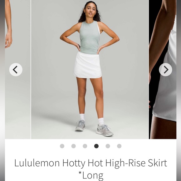 lululemon athletica Dresses & Skirts - Lululemon Hotty Hot Tennis Skirt *Long*